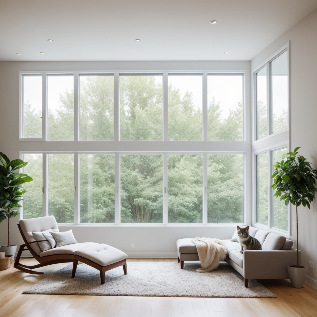 Kedi Sinekliği Pencere Modelleri